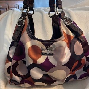 Coach logo purse
